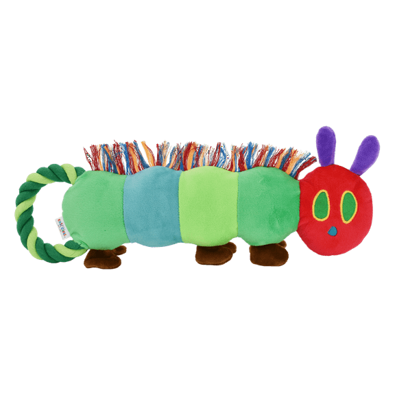 Multipet's Eric Carle™ Very Hungry Caterpillar Rope Tug Dog Toy, 16"