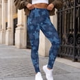 thumbnail image 3 of SEANATIVE Leggings for Women Workout Leggings Sea Turtle Navy Blue, S, 3 of 6