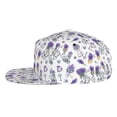 thumbnail image 4 of Uemuo Lavender Bicycle Pattern Women's Baseball Cap,Straight Brim Hat,Golf Dad Hat,Travel Hat,Sun Protection Cap,Everyday Accessory, 4 of 9