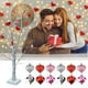 thumbnail image 3 of Luz de árbol de abedul FLhrweasw con adornos de corazón brillantes, 3 of 9