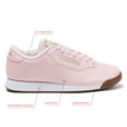 thumbnail image 2 of Zapatillas Reebok Princess para mujer rosa, blanco y dorado talla 11, 2 of 6