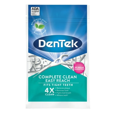 DenTek Deep Clean Bristle Picks, Removes Food & Plaque, 260 Count ...