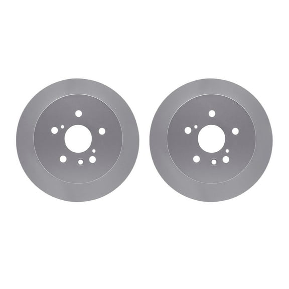 Dynamic Friction Company Rear Geospec Brake Rotors 4002-76025