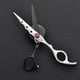 thumbnail image 2 of Tijeras profesionales para cortar el cabello, juego de 15 cm, con cuchillas de precisión y mango ergonómico., 2 of 3