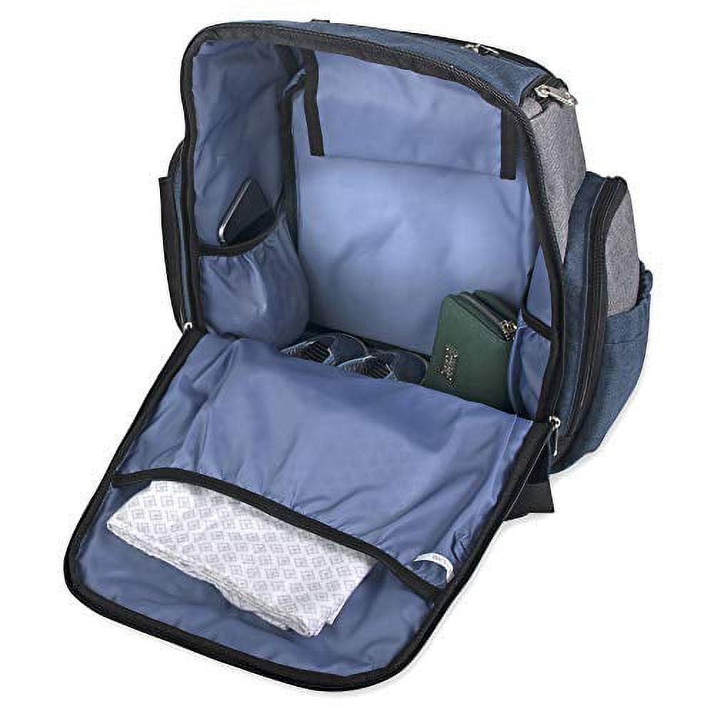 Fisher-Price Fastfinder Diaper Bag Backpack Set, Insulated