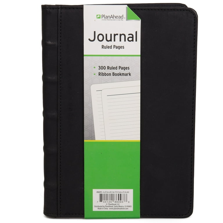 Plan Ahead Smooth Classic Journal, 6.2 x 8.5