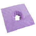 thumbnail image 1 of de sábanas para de con orificio para respirar en Púrpura claro Zulema Sábana para cama de masaje, 1 of 8
