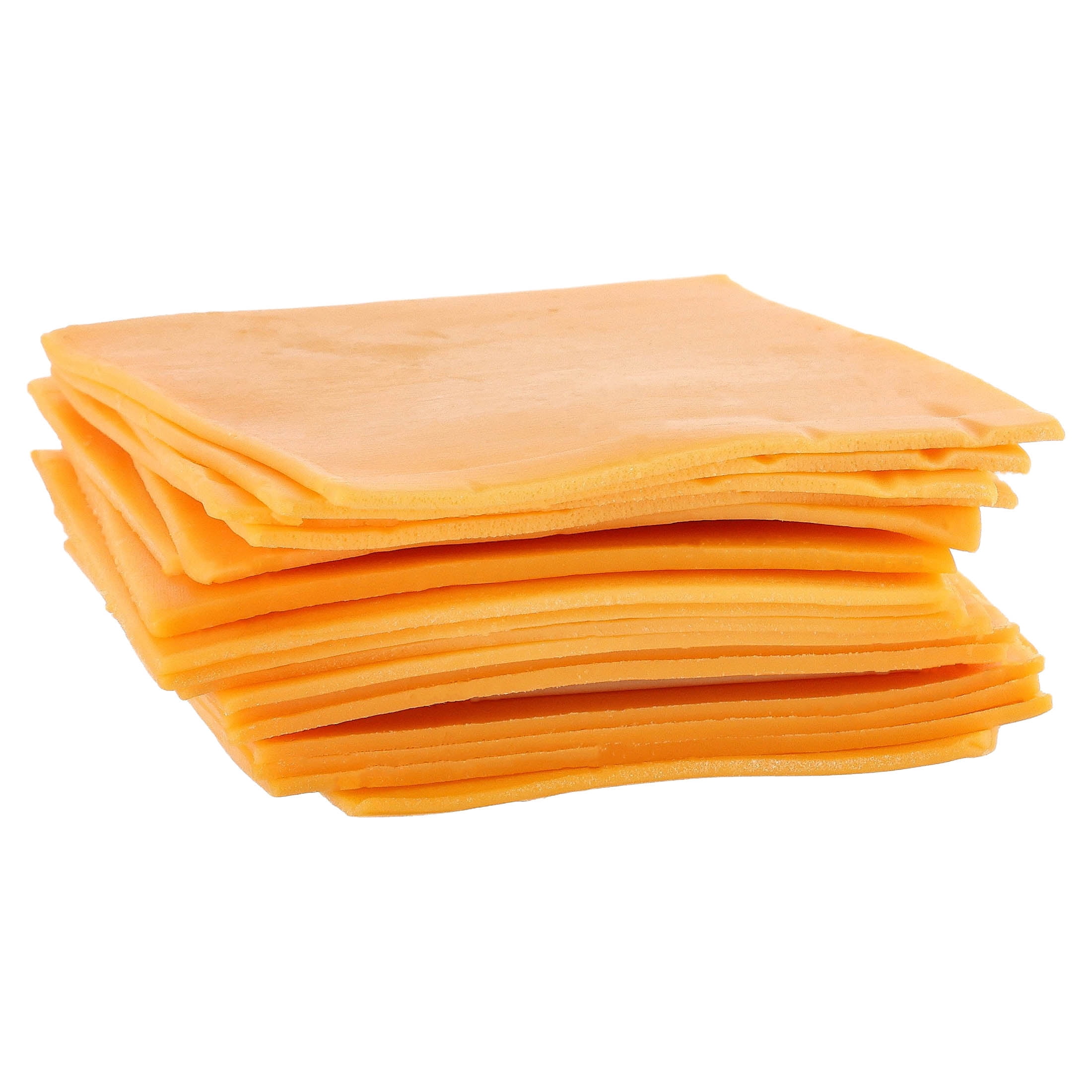 Prima Della Yellow American Cheese - Freshly Sliced, Smooth & Creamy, Refrigerated Slices
