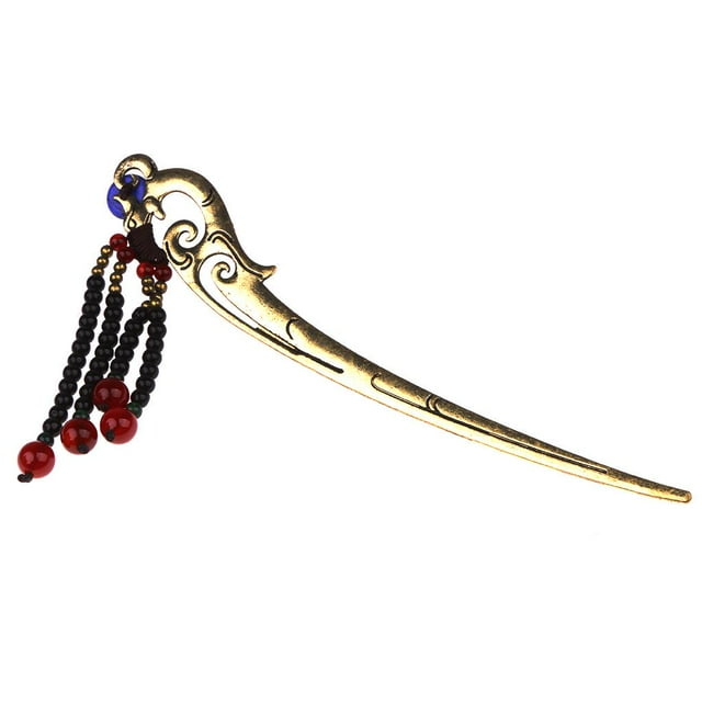 Joyería antigua del pelo del metal de la antigüedad de la borla Sunnimix Hair Stick