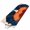 Blue Orange, variant on 2'x6' Rug Runners for Hallways Kitchen, Navy Blue Burnt Orange Non Slip Entryway Beside Floor Carpet Runner, Boho Artwork Geometric Modern Washable Laundry Room Bedroom Throw Rugs Mat for Family Pet