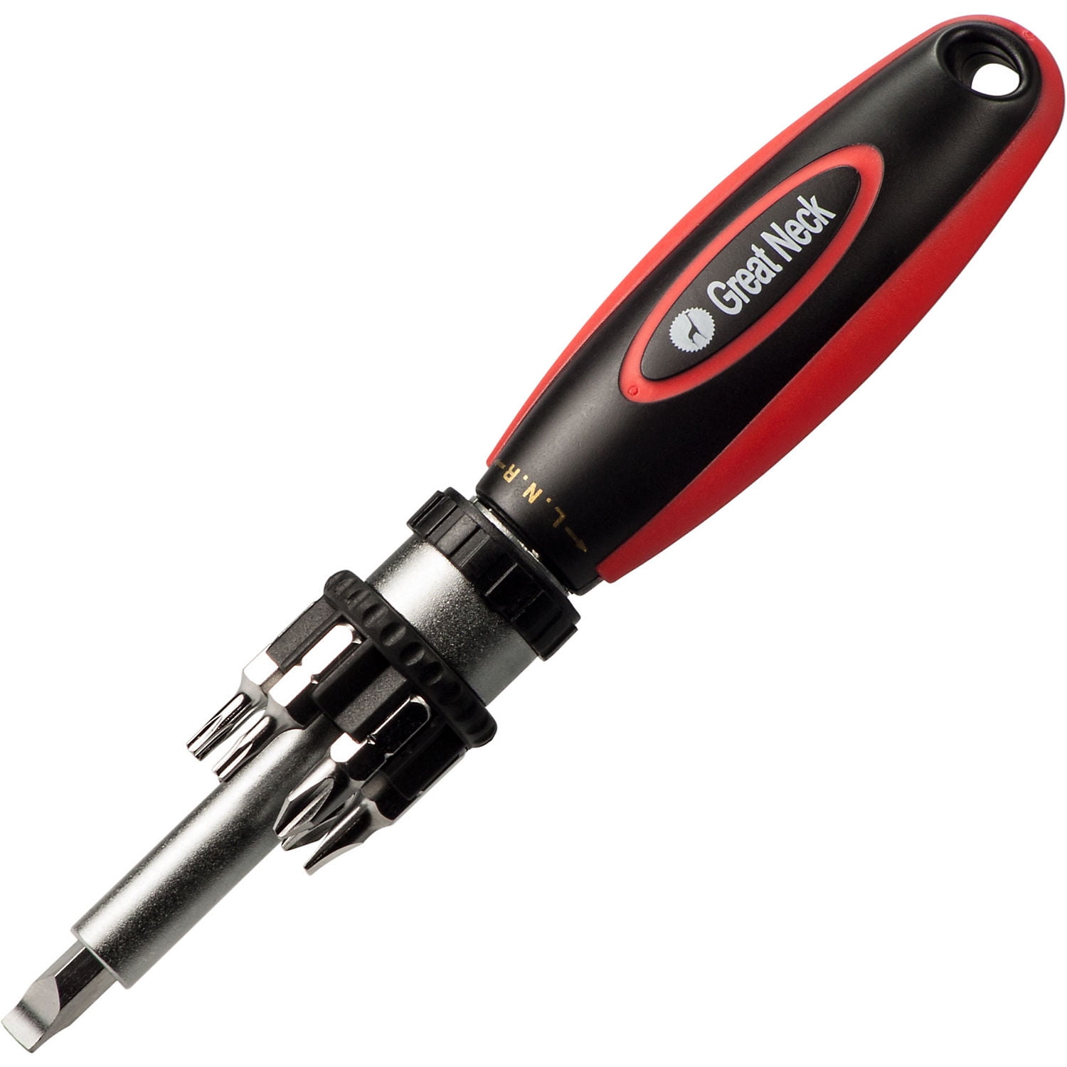 Great Neck 950DE Ratcheting Screwdriver with 7 Bits