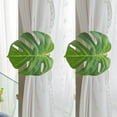 thumbnail image 3 of ZARKEA Bohemian Fresh Leaves Curtain Tiebacks Large set of 2(1 pairs), 3 of 3