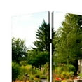 thumbnail image 2 of 3 Panel Garden Print Canvas Room Divider, Multicolor - Saltoro Sherpi, 2 of 5