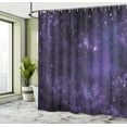 thumbnail image 5 of Ambesonne Galaxy Shower Curtain, Starway View, 69"Wx70"L, Black Navy Blue, 5 of 5