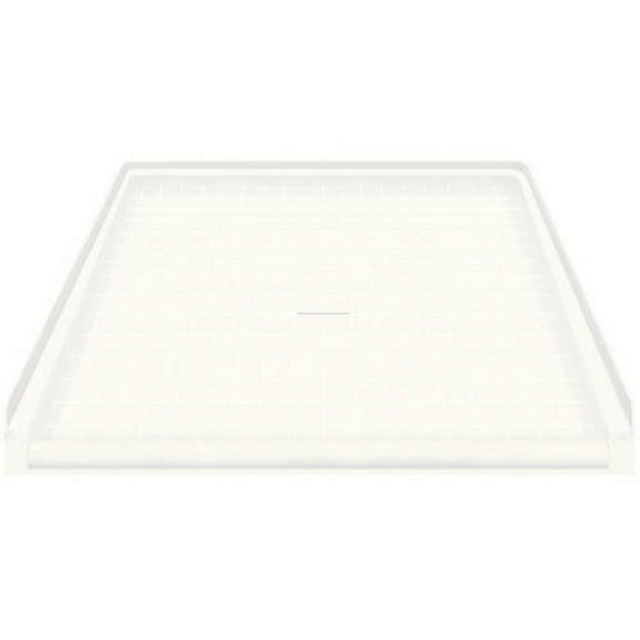 Transolid 39.5" x 37.75" Solid Surface Barrier-Free Shower Base, Available in Various Colors