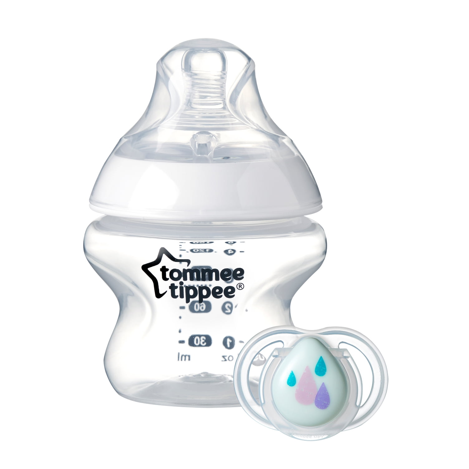 Tommee Tippee to Nature Baby Bottle with mo. Newborn Pacifier, - Walmart.com