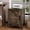 Dark Brown, variant on Bedside Table with USB Charging Station – 18" Rustic End Table with Sliding Barn Door, Adjustable Shelf, Two-Tier Storage – Bedroom/Living Room, Dark Brown