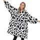 thumbnail image 2 of Wearable Cow Blanket Hoodie Oversized Sweatshirt, 2 of 5