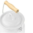 thumbnail image 5 of Novomoskovsjka Posuda Strawberry Enamel Milk Can with Lid 3.5 Qt (3.3 L) Enameled Steel Milk Canister Kitchen Milk Keeper Milk Bucket Milk Container, Vintage Style, 5 of 6