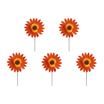 thumbnail image 1 of Molino Viento Giratorio Girasol Colorido Jardín Al Aire Libre (girasol) Naranja, 1 of 4