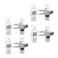 thumbnail image 4 of Pestillo de cerradura de puerta de Granero, pestillo de puerta versátil, puerta de fábrica de jardín, Hardware de seguridad para el hogar, cerradura Ángulo de, 4 of 8