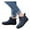 Dark Blue, variant on Mens Rain Boots Waterproof Rubber Anti-Slip Deck Boots Garden Farm Ankle Booties Rainboots