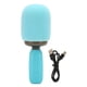 thumbnail image 1 of Handheld Karaoke Mic with RGB Light Support Memory Card Portable Wireless Bluetooth Singing Microphone for Kids Adults Blue, 1 of 4