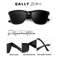 thumbnail image 3 of Lentes de Sol QALLY para Mujer, Cuadrados a la Moda, Polarizados UV400, 3 of 6