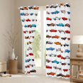 thumbnail image 3 of Castle Fairy Kids Children Colorful Car Curtains Pack of 2 (42x84 Each),Transportation Theme Curtains Blackout,Cartoon Truck Bedroom Curtains,Microfiber Bedroom Decor, 3 of 6
