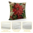 thumbnail image 4 of Nawypu  Spring Throw Pillow Cover Winter Flower and Bird Pattern Pillow Cover, Christmas Decoration Gift Home Decoration Square Sofa Chair Cushion Cover,, 4 of 5
