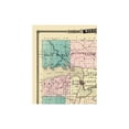 thumbnail image 3 of Historic County Map - Winnebago County Wisconsin - Snyder 1878 - 23 x 28.19 - Vintage Wall Art, 3 of 5