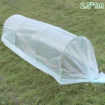 ZULAR 8' x 3' Clear Greenhouse Plastic Sheeting,UV Resistant Polyethylene Greenhouse Tunnel Film Plant Cover for Farms,Agriculture,Garden
