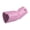 Pink, variant on Heart-Shaped Exhaust Tip, 2.5 In Inlet Chrome Steel Muffler End, Carbon Fiber Curved Style, Screw-On for Auto Sedan SUV, 1 Pcs