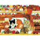 thumbnail image 1 of SunsOut Chocolate Shop Kittens - Puzzle de 500 piezas SunsOut 0796780719514, 1 of 1