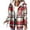 02#Vermilion, variant on Dwralegc Jckets for Women with Hood Fleece Lined Long Sleeve Shackets Plaid Hooded Shacket Jackets Flannel Casual Coat Winter Christmas Jacket with Pockets Clearance Brown 2XL