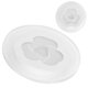 thumbnail image 3 of Lámpara de techo LED con patrón de flores, lámpara acrílica para el hogar, dormitorio, cocina, iluminación interior, 18W, 20cm, 3 of 5