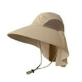 thumbnail image 5 of SikaFu UV Anti -Sun Hat Female Summer Outdoor Mountaineering Fishing Hats Big Hat, Rider, Cover Face, Neck, Sun Hat, 5 of 8