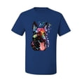 thumbnail image 2 of Wild Bobby Dean Russo German Shepherd Dog Lover Men Graphic Tee, Royal, Small, 2 of 5