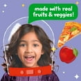 thumbnail image 5 of (6 pack) Get'ems from Gerber Pizza Space Crackers, Kids Snack Made with Real Veggies & Fruits, Iron & Vitamin E 5 oz, 5 of 11