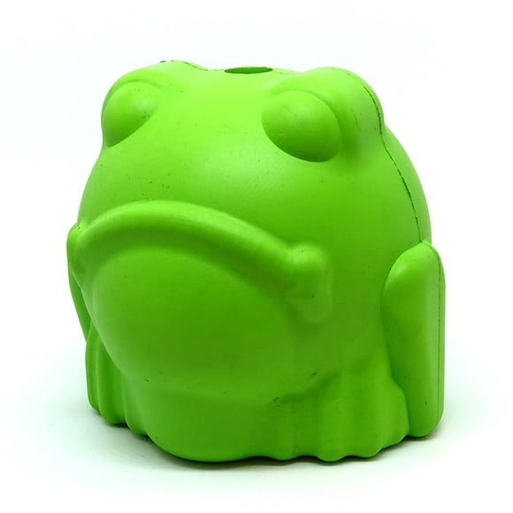 Juguete masticable para perros SodaPup MuttsKickButt Bullfrog para perros de 14 a 27 kg