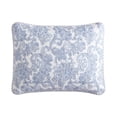 thumbnail image 5 of Stone Cottage- Juego de edredón doble de algodón, reversible, para todas las estaciones, decoración del hogar (campo de cachemira azul doble), 5 of 5