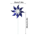 thumbnail image 2 of 20pcs Fourth of July Pinwheels Red White and Blue 4th of July Decorations American Flag Pinwheel Garden Wind Spinners Patriotic Yard Outdoor Decor Memorial Day Independence Party Supplies Home Decor, 2 of 7