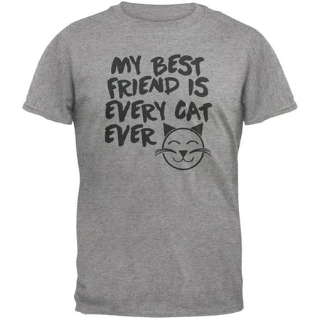 My Best Friend Is Every Cat Ever Grey Adult (Your My Best Friend Ever)
