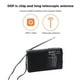 thumbnail image 3 of Mini Pocket Radio Recargable Banda de onda completa Radios multifuncionales para ancianos JShteea  El nuevo, 3 of 6