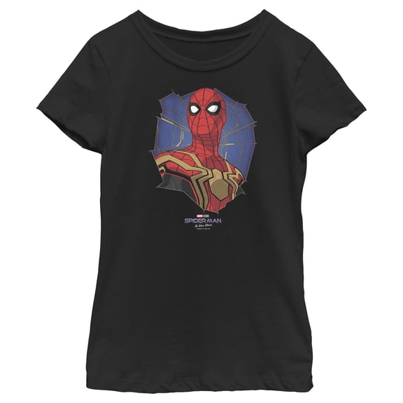 Girl's Marvel Spider-Man: No Way Home Web of a Hero  Graphic Tee Black X Small