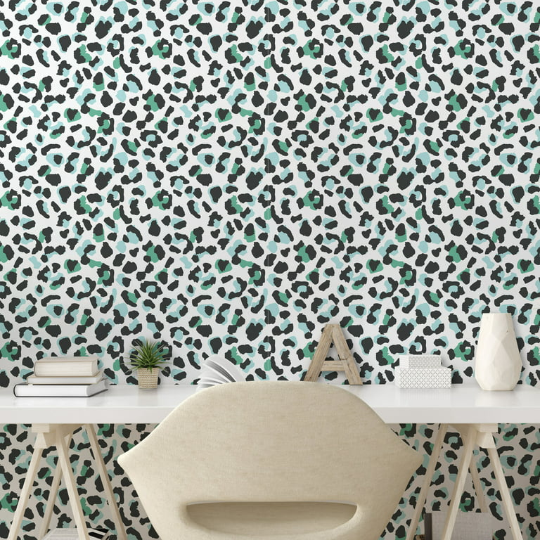 Leopard Print Peel And Stick/Paste Wallpaper