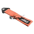 thumbnail image 2 of Universal Orange High Strength Racing Tow Strap For Front Rear Bumper Hook Car Rope Ribbon, 2 of 5