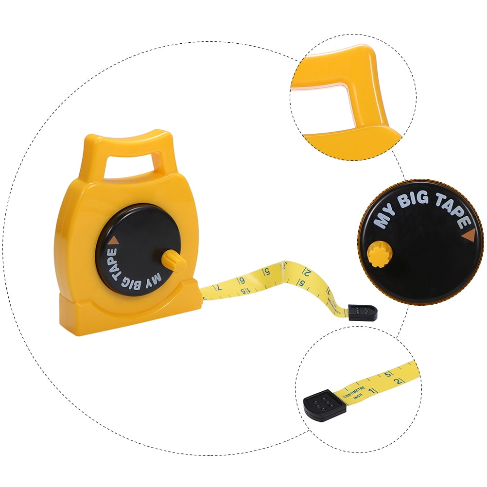 Hemoton 1pc Learning Resources Tapeline Long Tape Measure Inch