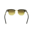 thumbnail image 3 of Ray-Ban Clubmaster Folding Sunglasses Black Matte/Blue Acetate - RB2176-901S7Q-51, 3 of 3