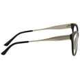 thumbnail image 3 of Puma Women's Eyeglasses PU0186O PU/0186/O 001 Black/Silver Optical Frame 53mm, 3 of 5